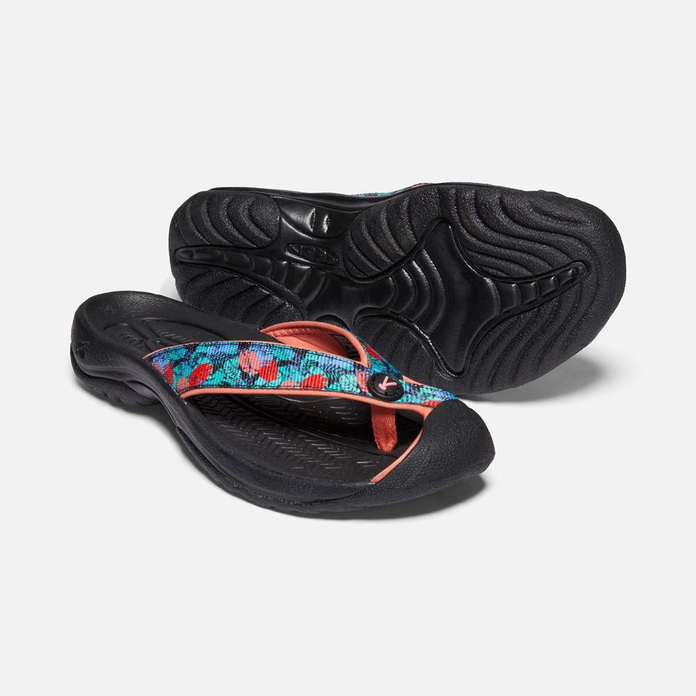 Chanclas Keen Mexico Negros - Mujer Waimea H2 Sandal - BL7248316